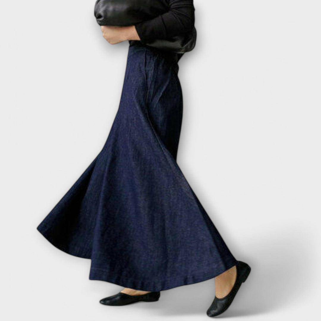 Antonia – Calças femininas de perna larga