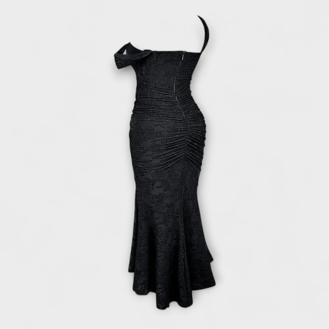 Renske - Vestido Longo com Corset Elegante e Refinado