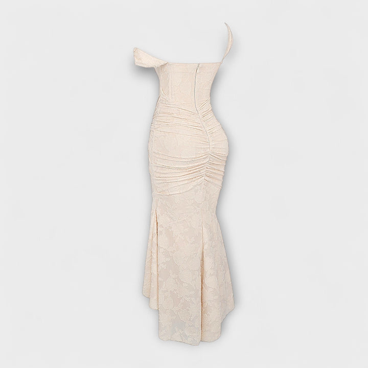 Renske - Vestido Longo com Corset Elegante e Refinado