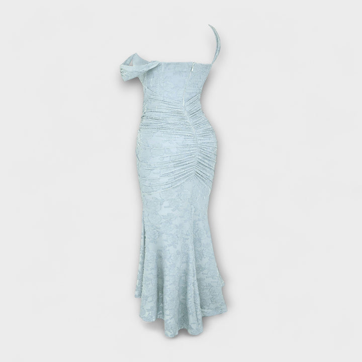 Renske - Vestido Longo com Corset Elegante e Refinado