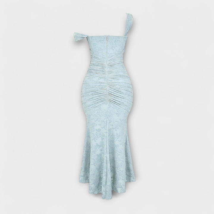 Renske - Vestido Longo com Corset Elegante e Refinado