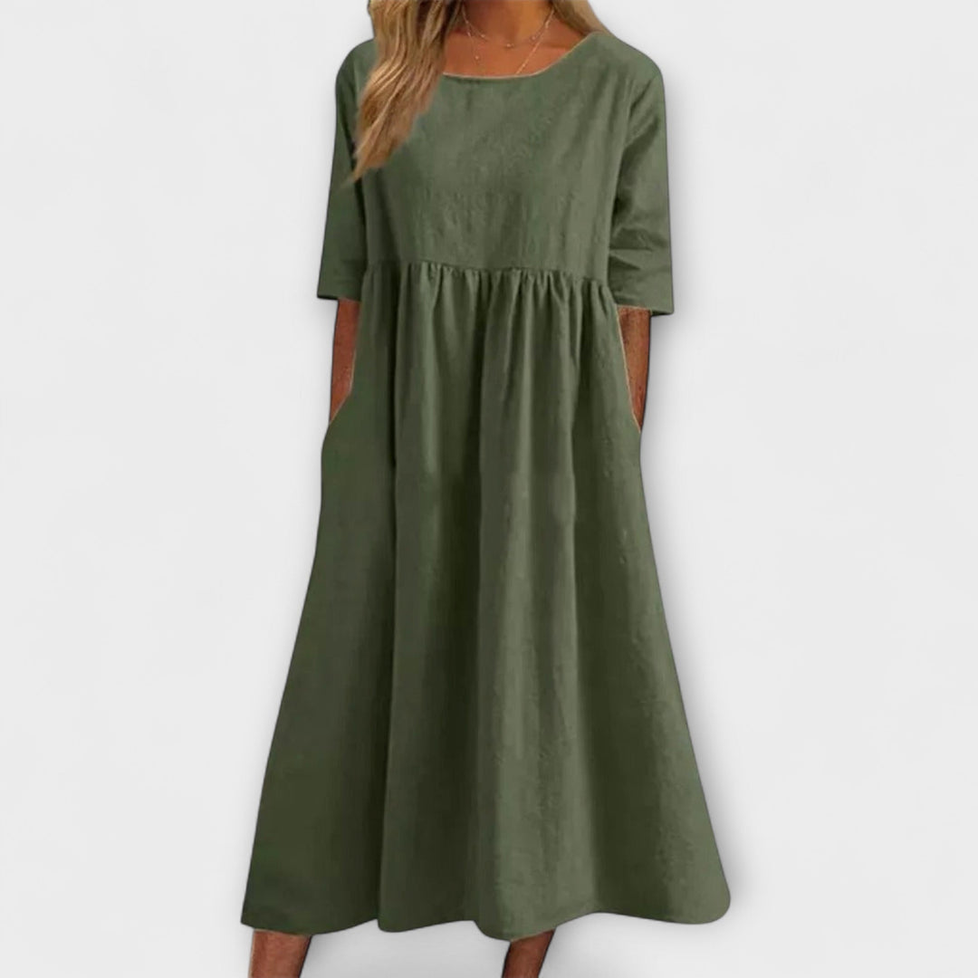 Anja - Vestido que cobre a barriga