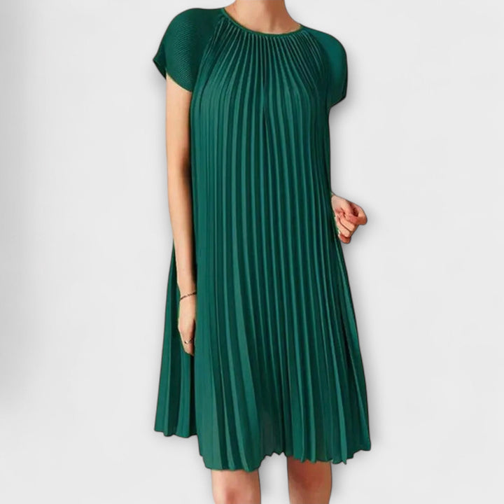 Vestido Plissado Elegante