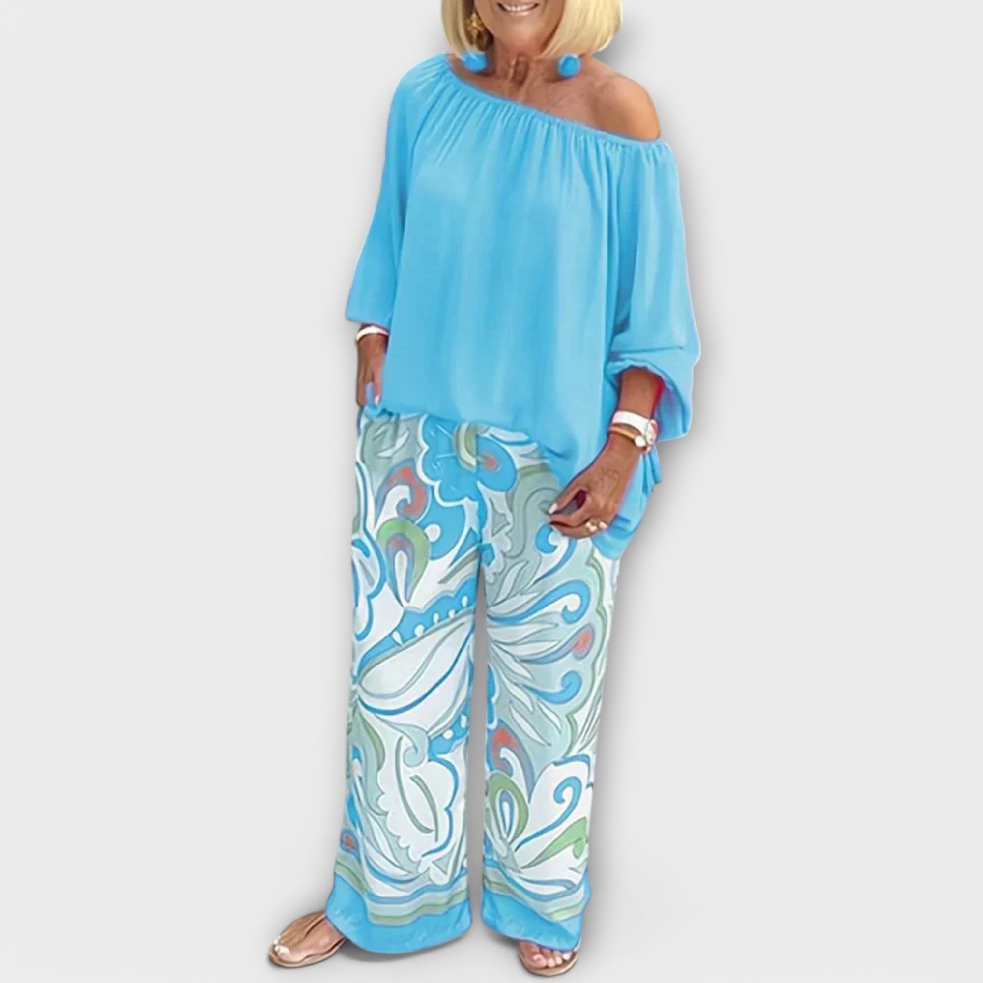 Yesenia - Conjunto Casual de Duas Peças